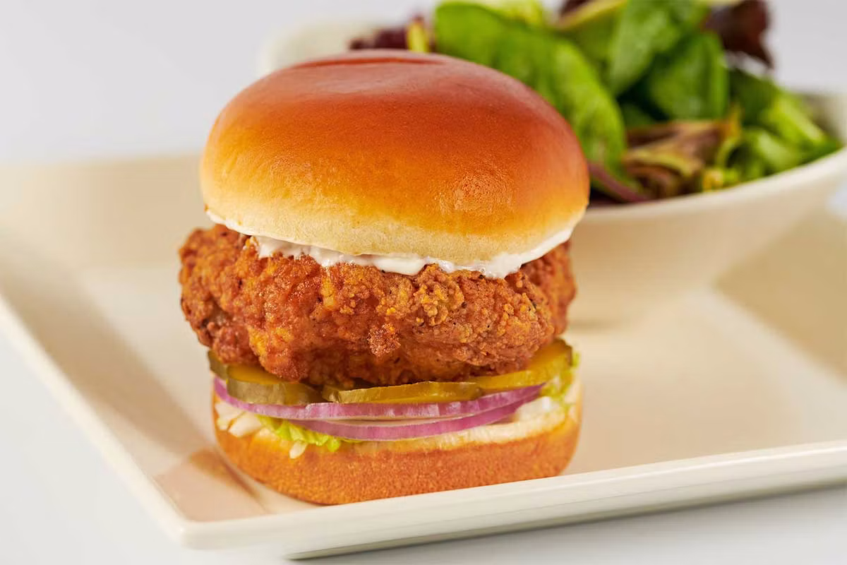 SkinnyLicious Crispy Chicken Sandwich with Ranch - The Cheesecake Factory Menu Prices 2026